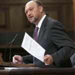 El secretario de Política Federal del PSOE, Antonio Pradas