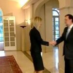 Rajoy saluda a Susana Grisso