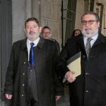 Francisco Javier Guerrero acudió ayer a declarar al juzgado por sexta vez en el ámbito del «caso ERE»