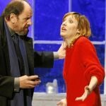 José María Pou y Nathalie Poza, como Tom y Kyra en la obra
