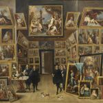 El archiduque Leopoldo Guillermo en su galería de pinturas en Bruselas, David Teniers, Museo Nacional del Prado