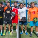 Juan Martín Díaz junto a varios compañeros de profesión