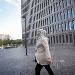 Sede del Instituto de Medicina Legal de Cataluña, donde se encuentran los cadáveres de los terroristas