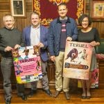 Presentación del Tentadero solidario a beneficio de Cáritas en Teruel