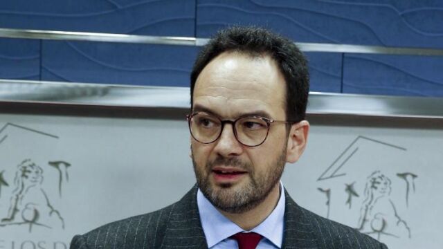 El portavoz del PSOE en el Congreso de los Diputados, Antonio Hernando