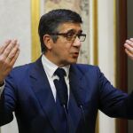 El presidente del Congreso, Patxi López
