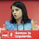 La vicesecretaria general del PSOE, Adriana Lastra
