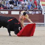 Natural de Filiberto en el primer festejo de la Feria de Otoño de Madrid
