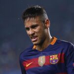 El jugador del FC Barcelona e internacional brasileño Neymar