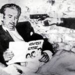 ÁNGEL BERAZADI. El empresario fue víctima del primer secuestro de ETA que acabó en asesinato. Esta foto dio la vuelta al mundo