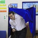 Alexis Tsipras acude a votar