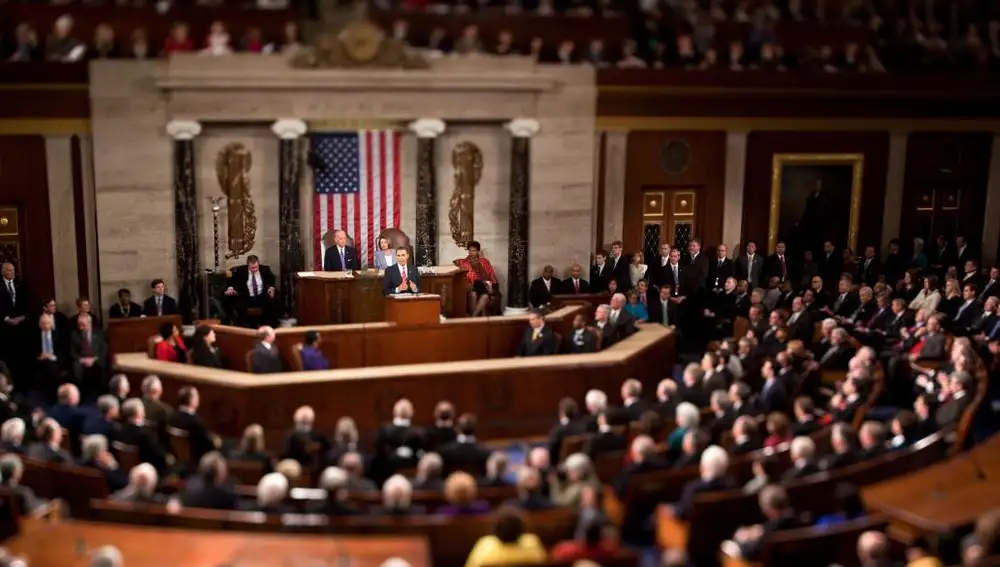 Barack Obama en el Congreso de Estados Unidos