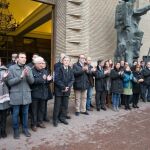 Santisteve no aplaudió durante el homenaje