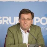 José Luis Martínez-Almeida, portavoz del PP en el Ayuntamiento de Madrid
