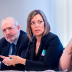 La consejera de agricultura Milagros Marcos participa en una reunión sobre la PAC en el Parlamento Europeo