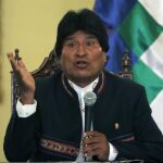 El presidente de Bolivia, Evo Morales