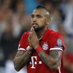 El jugador del Bayern de Múnich Arturo Vidal