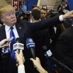 El aspirante a candidato presidencial por el partido republicano Donald Trump.