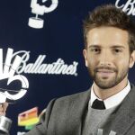 Pablo Alboran, durante la gala de los premios 40 Principales.