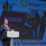 El presidente, Pedro Antonio Sánchez, durante su intervención en la jornada «Camino del Sol 2016»