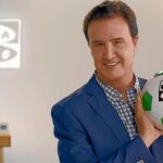 Imagen del «spot» con el que los canales de Atresmedia anuncian la llegada del periodista deportivo