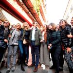 Pablo Casado, líder del PP, visitó ayer Córdoba, en el segundo día de campaña para las elecciones andaluzas del 2 de diciembre / Foto: Efe