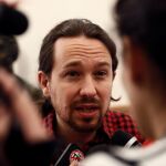 El líder de Podemos, Pablo Iglesias