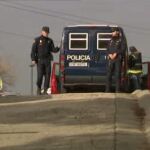 Agentes de Policía Naciobnal durante la operación policial