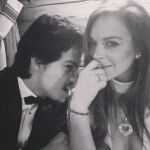 Lindsay Lohan con su nuevo amor