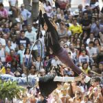 La compañía de Valladolid The Freak Cabaret Circus con su espectáculo In-ÚTIL en la Feria del Teatro de Castilla y León