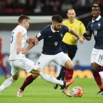 2-0. Inglaterra puede con Francia en el partido de la solidaridad con París