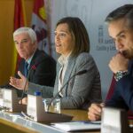 La consejera Milagros Marcos junto a Ignacio Machetti hace balance de la campaña de seguros