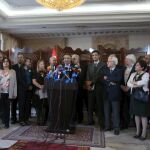 Diputados del partido Nidaa Tunis
