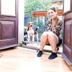 Una de las canguros que recurren a Bibulu con su perro