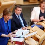 La ministra principal escocesa, la nacionalista Nicola Sturgeon,