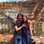 El cantante Manuel Carrasco y su pareja, la periodista Almudena Navalón
