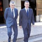 Ruiz-Gallardón, con el fiscal general del Estado, Torres-Dulce