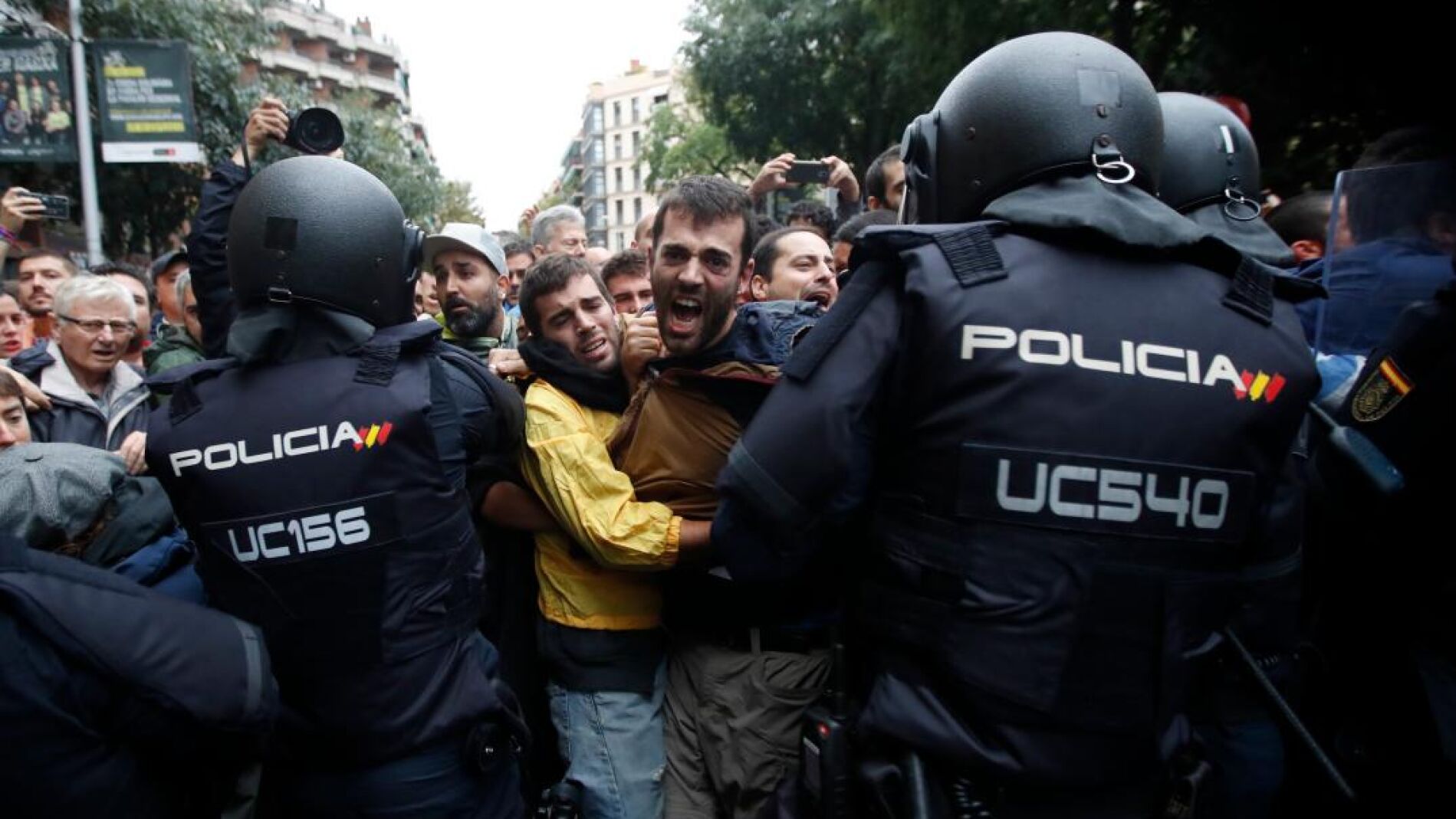 Cuatro agentes de la Policía Nacional describen «el clima de odio ...