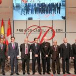 Los diez premiados en las ocho categorías: Manuel Martínez, Germán Delibes, Francicsco Javier Sierro, Juan Pedro Aparicio, Alberto Orfao, Jesús Luis Cobos, Julio Borrego, Francisco Carrasco, José Varela y Godofrego García, estos tres últimos representantes de Cáritas, Cruz Roja y Banco de Alimentos