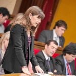 La diputada María José García Cuevas denuncia que, como ocurre en otros «chiringuitos», el presupuesto se fue en el capítulo de personal