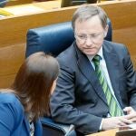 El conseller de Hacienda, Juan Carlos Moragues, recientemente en una sesión en Les Corts