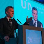 El presidente argentino, Mauricio Macri