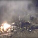 Objetivos atacados por aviones rusos en Siria.
