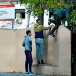 Menores extranjeros del centro de Hortaleza 