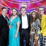 De izda. a dcha., Carlos Latre, Chenoa, Manel Fuentes, Lolita Flores y Àngel Llácer