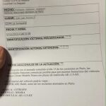 Documento oficial en el que se alertaba de que Salah Abdeslam podría haber cruzado nuestras fronteras