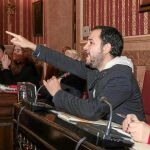Daniel González Rojas durante un Pleno