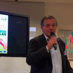Jean-Henri Mir, presidente de la Confédération Pyrénéenne du Tourisme durante la presentación