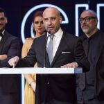 El actor Jaime Ordóñez durante la gala inaugural de la vigésima edición del Festival de Málaga