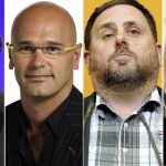 De izq. a dcha., Artur Mas, Oriol Junqueras, Raül Romeva y Neus Munté.